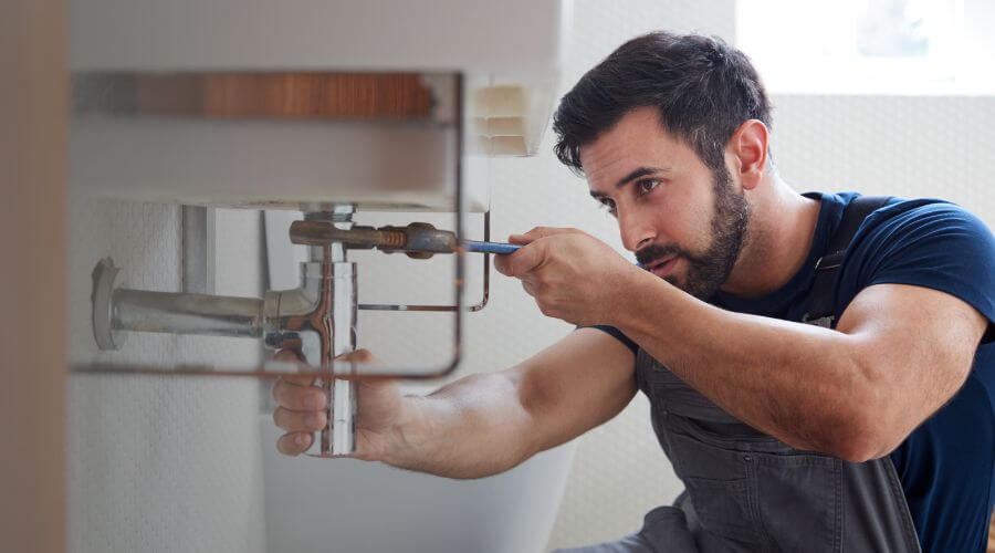 Water heater thermostat replacement in Hillsboro, MD